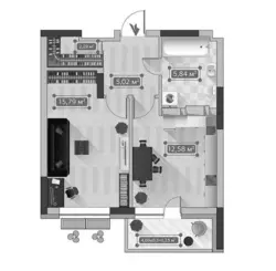 Оренда квартири в ЖК Повітрофлотський квартал фото 15 Оренда квартири в ЖК Повітрофлотський квартал фото 15