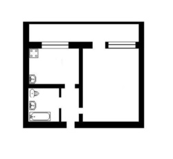 1 кімнатна квартира, Оболонь, м. Мінська фото 11 1 кімнатна квартира, Оболонь, м. Мінська фото 11