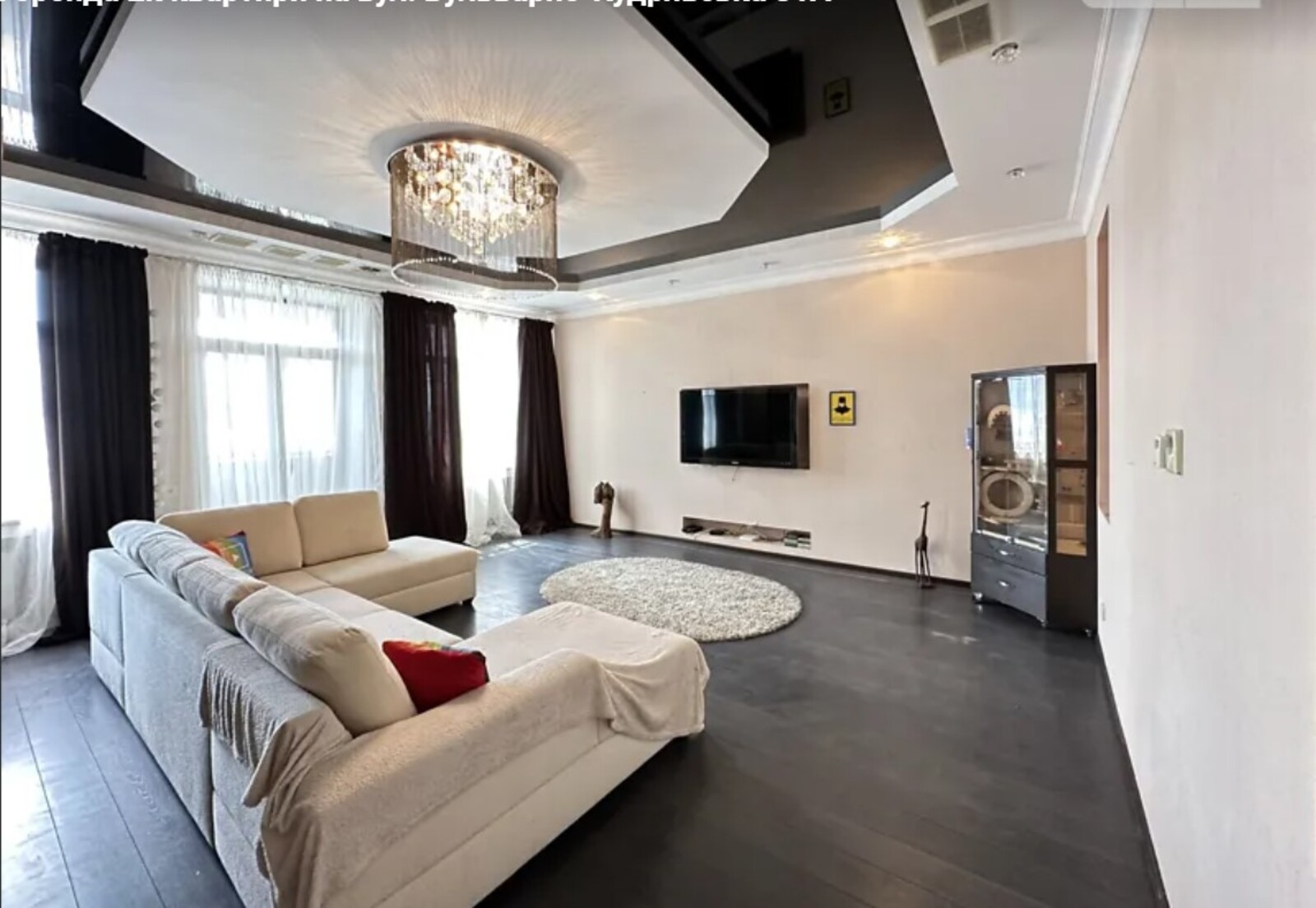 Шикарна 2-к квартира на вул. Бульварно-Кудрявська 31а фото 1 Шикарна 2-к квартира на вул. Бульварно-Кудрявська 31а фото 1