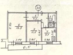 2к квартира на ул. Василия Касияна фото 2 2к квартира на ул. Василия Касияна фото 2