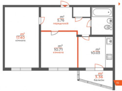 2к квартира метро Харківська фото 7 2к квартира метро Харківська фото 7