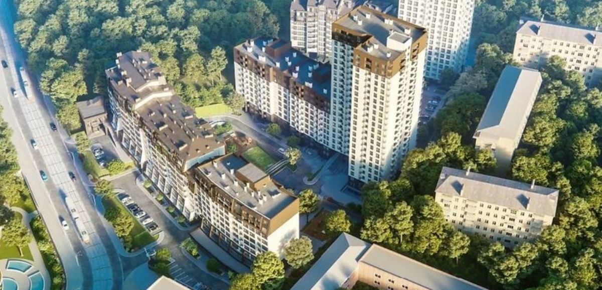 ЖК Львовский Квартал, сдам 1 этаж, фасад свободного назначения под кафе, офис, магазин, аптеку. фото 1 ЖК Львовский Квартал, сдам 1 этаж, фасад свободного назначения под кафе, офис, магазин, аптеку. фото 1