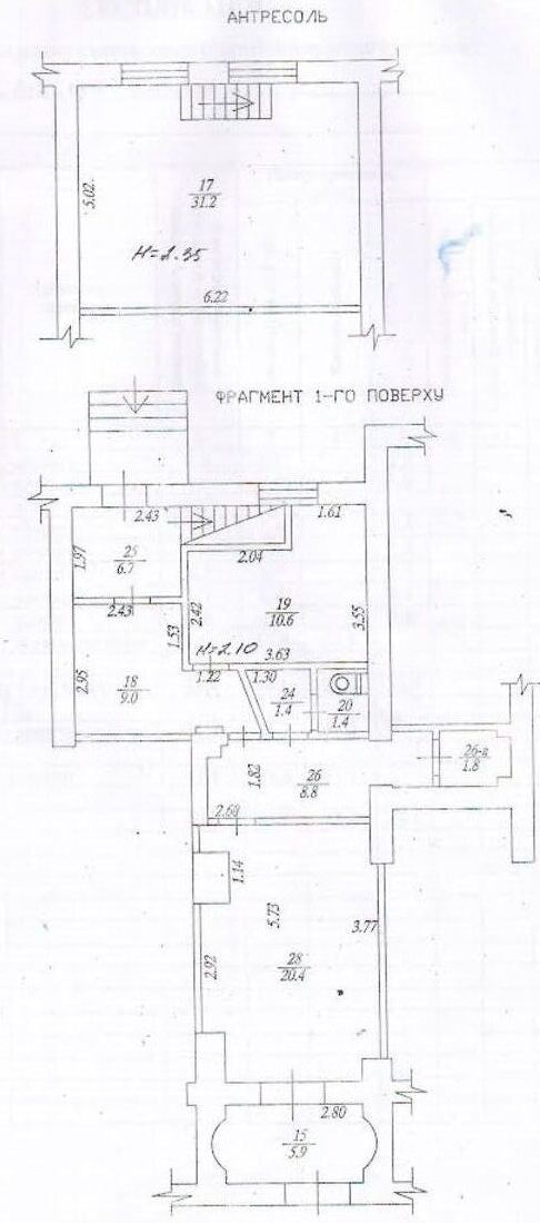 ������ �������� 97.2 �2/ ���. �������� 1/ 1 ������ ���� 12