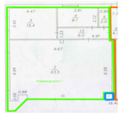 Оренда 95 м2 / 1 поверх / Проскури 3в/ червона лінія фото 5 Оренда 95 м2 / 1 поверх / Проскури 3в/ червона лінія фото 5