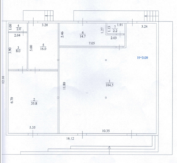 ������ ��������� 183,2 �2/ ������������� 3 � /�. ��������� 350 � ���� 7