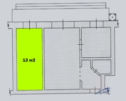 ������! �������, ���'����, ������, �����. ������������� 68/1, S=43�2 ���� 13