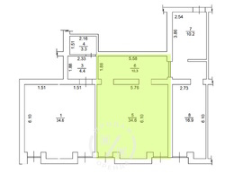 Оренда фасадного приміщення 44,9 м², Бальзака 64, 2 входи фото 8 Оренда фасадного приміщення 44,9 м², Бальзака 64, 2 входи фото 8