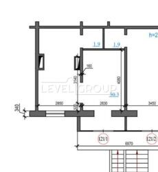 Здам Фасад 32,2м2 біля Метро Позняки Драгоманова 27 з ремонтом. фото 7 Здам Фасад 32,2м2 біля Метро Позняки Драгоманова 27 з ремонтом. фото 7