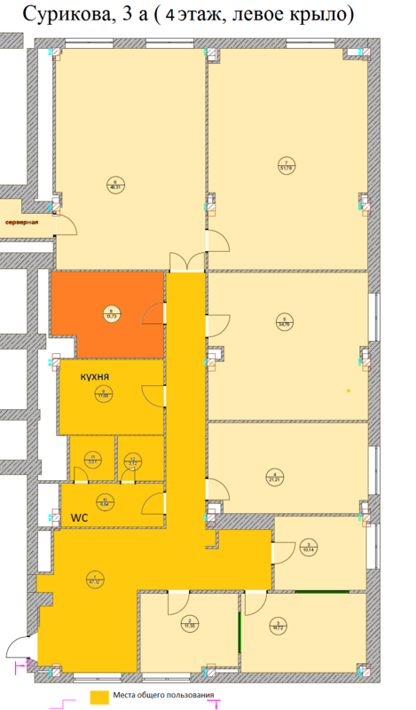 Аренда офиса, 310 м2. фото 1 Аренда офиса, 310 м2. фото 1