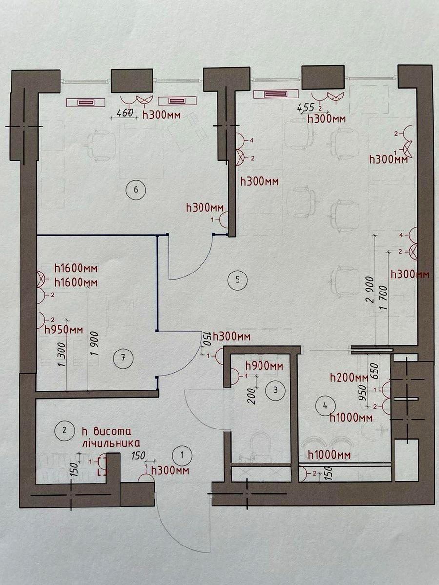 Офіс 45 м² в місті - фото 9