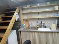 Двухуровневая квартира-студия в стиле лофт на 80м2. фото 4 Двухуровневая квартира-студия в стиле лофт на 80м2. фото 4