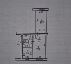 Продам 2-к квартиру в кирпичном доме, район ул. Рабочая фото 13 Продам 2-к квартиру в кирпичном доме, район ул. Рабочая фото 13