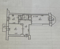 Продам 2-к квартиру в центре, пр. Яворницкого, район парка Шевченко фото 12 Продам 2-к квартиру в центре, пр. Яворницкого, район парка Шевченко фото 12