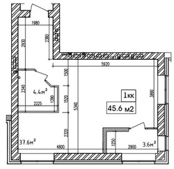 Продам квартиру (46м2) в новострое ЖК Аржанова / пр. Слобожанский фото 10 Продам квартиру (46м2) в новострое ЖК Аржанова / пр. Слобожанский фото 10