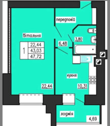Продається квартира Тролейбусна вул., Тернопіль, Тернопільська, Дружба фото 2 Продається квартира Тролейбусна вул., Тернопіль, Тернопільська, Дружба фото 2