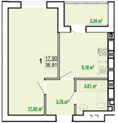 Продам 1-кв 'ЖК Гидропарк' . Героев Труда Дафи Журавлевка фото 3 Продам 1-кв 'ЖК Гидропарк' . Героев Труда Дафи Журавлевка фото 3