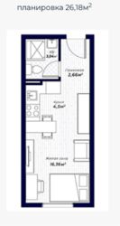 Продам 1к квартиру в самом ликвидном районе м Научная! ЖК Дикси! фото 2 Продам 1к квартиру в самом ликвидном районе м Научная! ЖК Дикси! фото 2