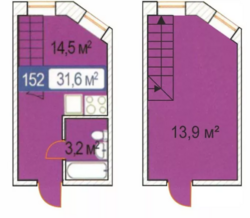 Продам двухуровневую квартиру . Холодная Гора фото 1 Продам двухуровневую квартиру . Холодная Гора фото 1