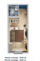 Продам 1к квартиру в самом ликвидном районе м Научная! ЖК Дикси! фото 3 Продам 1к квартиру в самом ликвидном районе м Научная! ЖК Дикси! фото 3