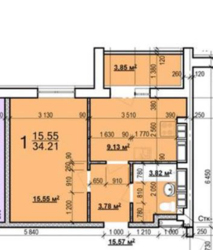 Продам 1к кв ЖК Мира 3 ХТЗ Индустриальная Дом сдан AM-802 фото 6 Продам 1к кв ЖК Мира 3 ХТЗ Индустриальная Дом сдан AM-802 фото 6