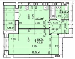 ������� 1 ��� �������� 42,21�2 �� ����-3 ��� ���� 6