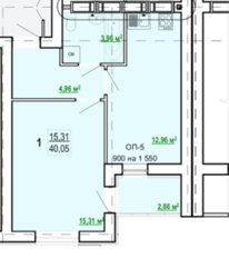 Продам однокомнатную квартиру в новострое. м. Героев Труда фото 2 Продам однокомнатную квартиру в новострое. м. Героев Труда фото 2