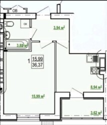 Продается 1к.квартира ЖК ' Гидропарк 'Харьков, Салтовка,центр фото 1 Продается 1к.квартира ЖК ' Гидропарк 'Харьков, Салтовка,центр фото 1