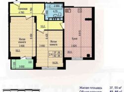 Продам 2-х комнатную ЖК Пролисок, Новые Дома фото 2 Продам 2-х комнатную ЖК Пролисок, Новые Дома фото 2