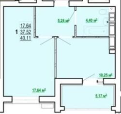 Продам 1 ком.квартиру ЖК Сказка Холодная гора фото 1 Продам 1 ком.квартиру ЖК Сказка Холодная гора фото 1