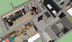 ������ 3-� ��������� �������� 90 ��. �. 9/9 � ����������� Gaudi Hall ����� ����� �������� � ������ �����. ���� 3