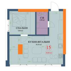 212398524 М4, Квартира ЖК Куликовский, 2х-комнатная, видовая квартира (переуступка) фото 5 212398524 М4, Квартира ЖК Куликовский, 2х-комнатная, видовая квартира (переуступка) фото 5