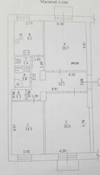 3комн квартира,100% ж/б,метро Бекетова 5 мин фото 2 3комн квартира,100% ж/б,метро Бекетова 5 мин фото 2