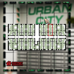 Продажа под инвестиции на видовом 8-м этаже. 2 дом. 22,24м2. Urban City! фото 2 Продажа под инвестиции на видовом 8-м этаже. 2 дом. 22,24м2. Urban City! фото 2