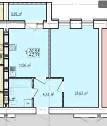 Квартира в пяти минутах от метро Гагарина! фото 5 Квартира в пяти минутах от метро Гагарина! фото 5