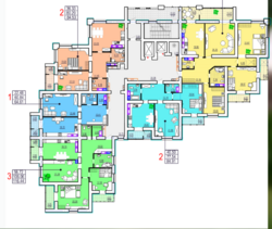 Продам 2к квартиру С РЕМОНТОМ в ЖК Театральный! Центр, парк Шевченко. фото 2 Продам 2к квартиру С РЕМОНТОМ в ЖК Театральный! Центр, парк Шевченко. фото 2