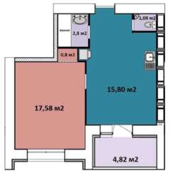 Продам 1к квартиру в ЖК Левада 2, Гагарина, Центр фото 1 Продам 1к квартиру в ЖК Левада 2, Гагарина, Центр фото 1