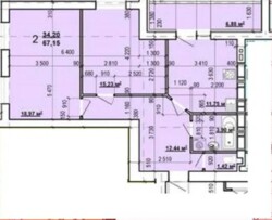 Продам 2 комн. квартиру 67м2 ЖК Мира-3 Новостройка ХТЗ фото 3 Продам 2 комн. квартиру 67м2 ЖК Мира-3 Новостройка ХТЗ фото 3
