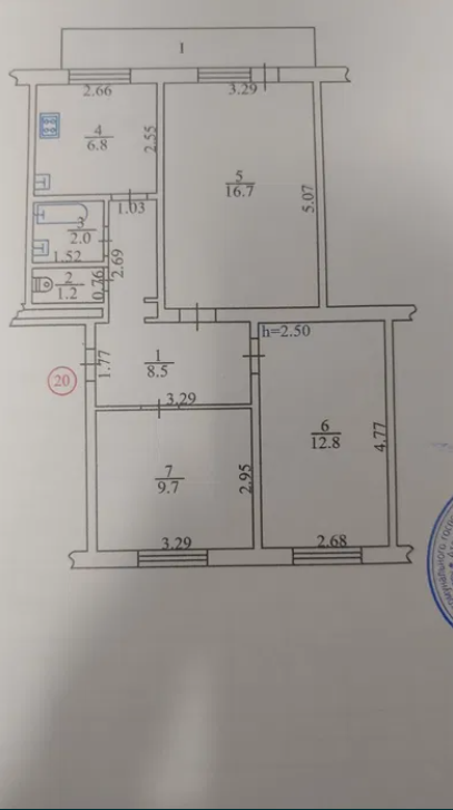 3     ( )  1
