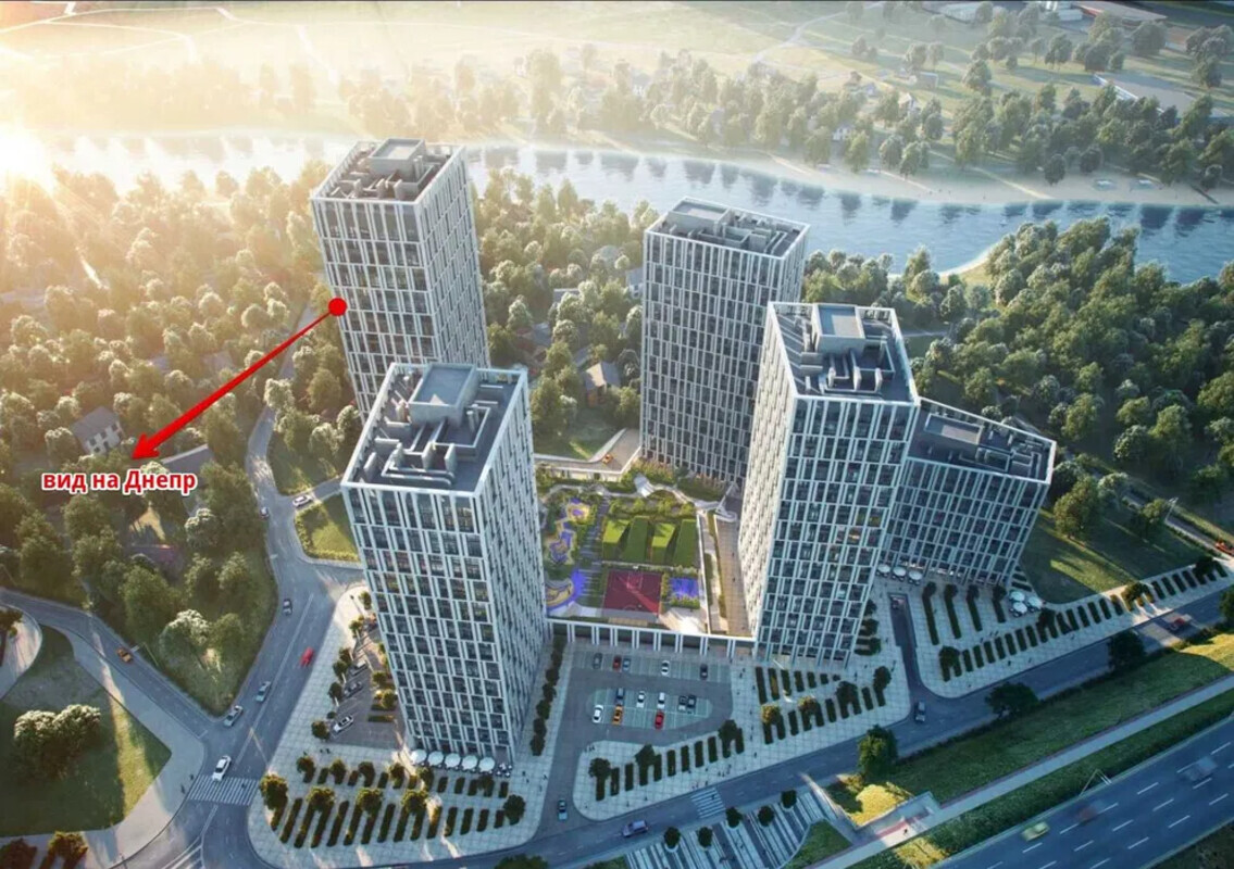 Продам 3 ком с видом на Днепр, метро 5 мин, ЖК Славутич фото 1 Продам 3 ком с видом на Днепр, метро 5 мин, ЖК Славутич фото 1