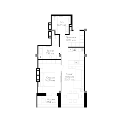 Продам 1 комнатную квартиру на Салтовке, в ЖК «Континенталь» фото 1 Продам 1 комнатную квартиру на Салтовке, в ЖК «Континенталь» фото 1