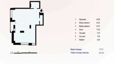 Продам 2к квартиру в ЖК Меридиан, Дом 3. фото 1 Продам 2к квартиру в ЖК Меридиан, Дом 3. фото 1