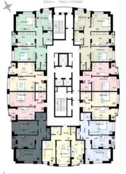 Продам 2к квартиру в ЖК Меридиан, Дом 3. фото 2 Продам 2к квартиру в ЖК Меридиан, Дом 3. фото 2