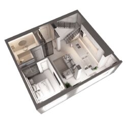 В продаже 2 - уровневая квартира в ЖК Павловский квартал Дом 2 Секция 7 фото 3 В продаже 2 - уровневая квартира в ЖК Павловский квартал Дом 2 Секция 7 фото 3