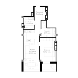 Продам 1 комнатную квартиру на Салтовке, в ЖК «Континенталь» фото 1 Продам 1 комнатную квартиру на Салтовке, в ЖК «Континенталь» фото 1