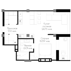 Продам 1 комнатную квартиру на Салтовке, в ЖК «Континенталь» фото 1 Продам 1 комнатную квартиру на Салтовке, в ЖК «Континенталь» фото 1