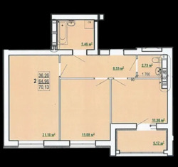 2 к кв 67 м кв ЖК ПЕРЕМОГИ 2 фото 8 2 к кв 67 м кв ЖК ПЕРЕМОГИ 2 фото 8