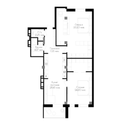 Продам 2 комнатную квартиру на Салтовке, в ЖК «Континенталь» фото 1 Продам 2 комнатную квартиру на Салтовке, в ЖК «Континенталь» фото 1