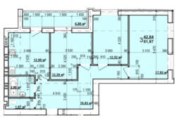 В продаже 3 - комнатная квартира в ЖК Мира - 2 Тракторный завод свечка фото 17 В продаже 3 - комнатная квартира в ЖК Мира - 2 Тракторный завод свечка фото 17