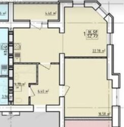В продаже 2 - комнатная (евро двушка) ЖК Левада 2 фото 1 В продаже 2 - комнатная (евро двушка) ЖК Левада 2 фото 1