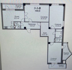 ЖК РЕЗИДЕНЦИЯ‼️Новинка! ТРЕХСТОРОННЯЯ планировка 142 м2 фото 1 ЖК РЕЗИДЕНЦИЯ‼️Новинка! ТРЕХСТОРОННЯЯ планировка 142 м2 фото 1